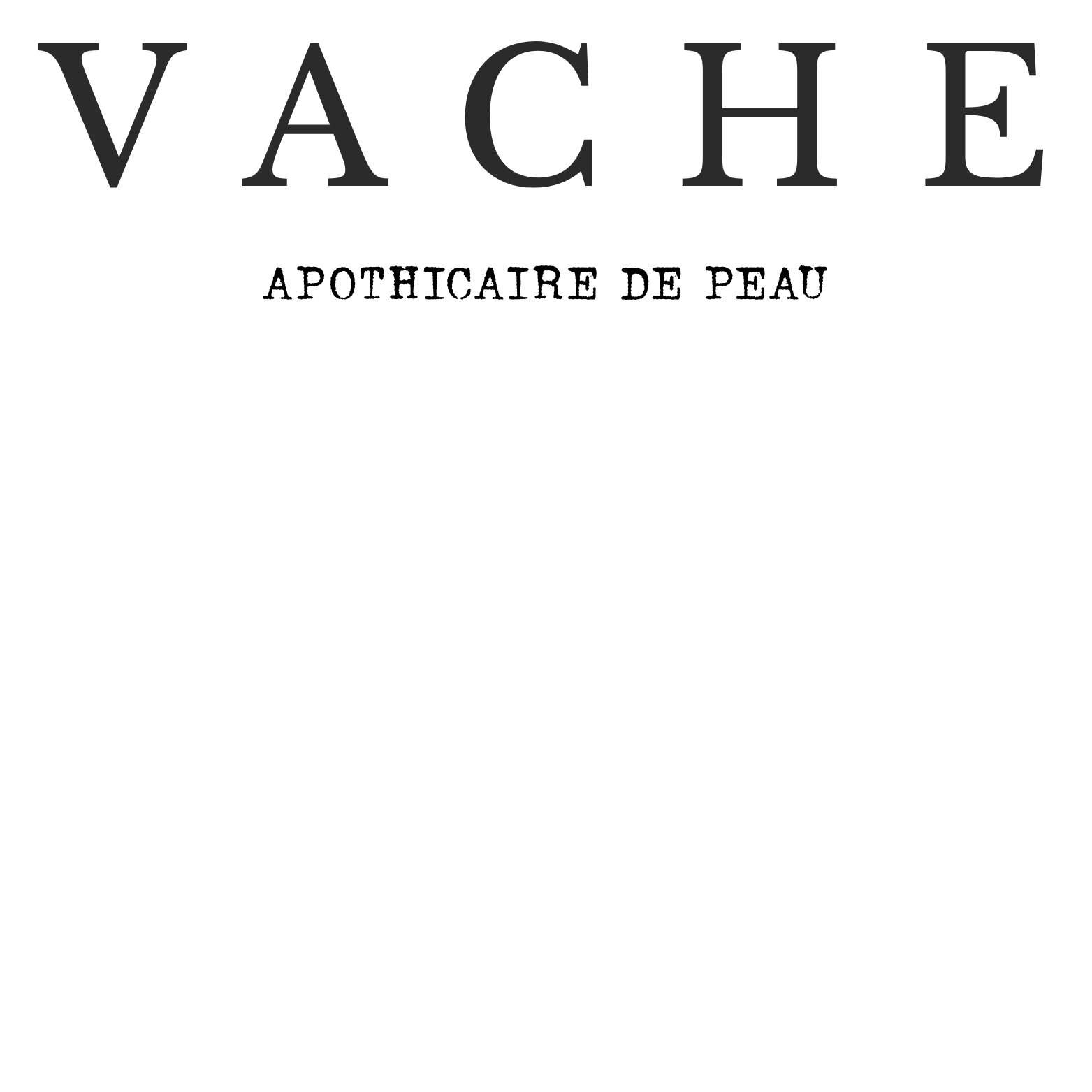 Vache Apothicaire